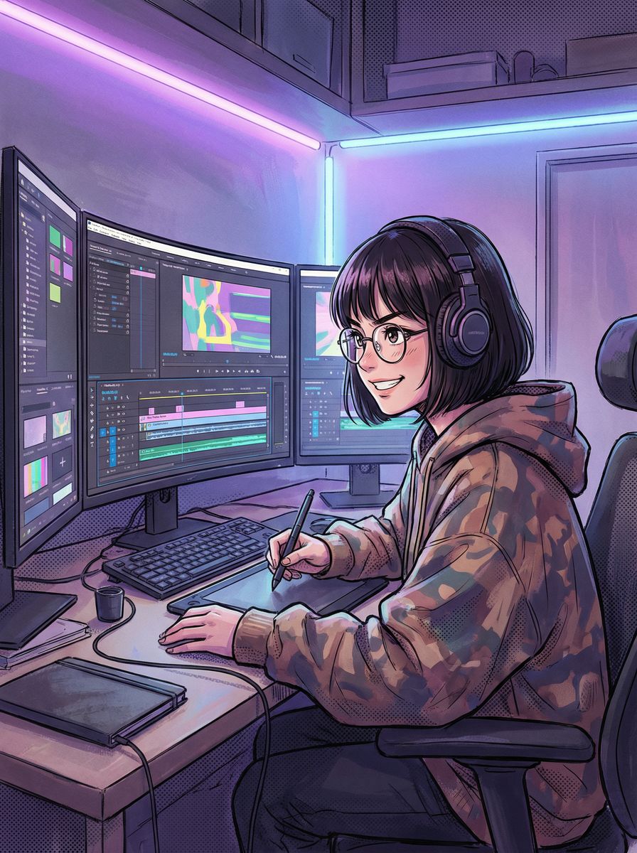 蜜桃视频剪辑师王芳