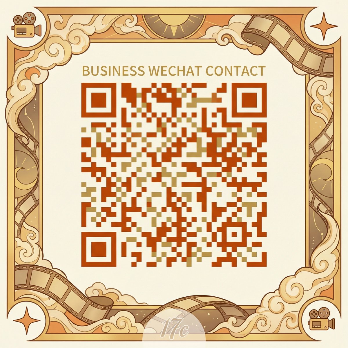 蜜桃商务微信二维码